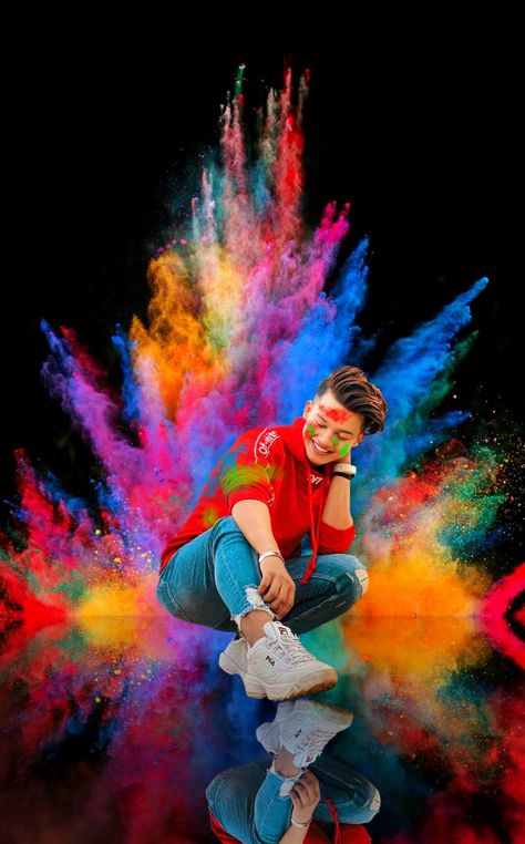 Holi Boy Pic, Holi Boy, Trending Photo Editing, Holi Ideas, Holi Pic, Holi Pics, Cute Minions Wallpaper, Riyaz Ali, Holi Color