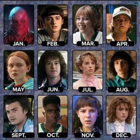 i’m robin! which one are you? in 2022 | Stranger things, Stranger, Stranger things meme Based On Your Birth Month, 11 Stranger Things, Stranger Things Kids, Stranger Things Actors, Stranger Things Characters, Stranger Things Meme, Character Base, Stranger Things Wallpaper, Stranger Things Funny