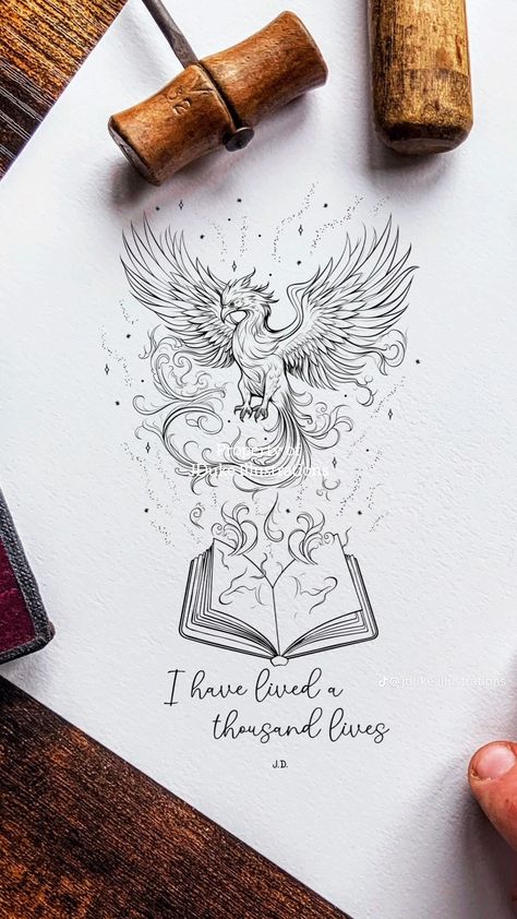 Watercolor Tattoo Ideas, Unique Wrist Tattoos, Tiny Wrist Tattoos, Phoenix Tattoo Design, Forearm Sleeve Tattoos, Watercolor Tattoos, Harry Potter Tattoos, Harry Potter Tattoo, Small Tattoos For Guys