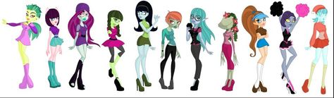 Monster High Background, High Background, Scarah Screams, Venus Mcflytrap, The Banshee, Background Characters, Goth Subculture, Monster High Art, Monster High Characters