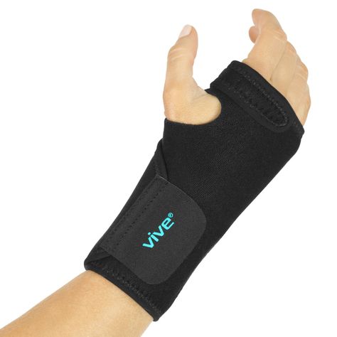 Amazon.com: Vive Wrist Brace - Carpal ... Carpal Tunnel Surgery, Sprained Wrist, Median Nerve, Wrist Injury, Wrist Brace, Hand Pain, Carpal Tunnel, Sports Injury, Stretching Exercises