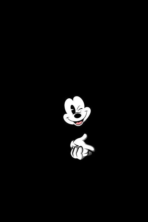 Mickey Mouse Black And White, Wallpaper Mickey Mouse, Black Mickey Mouse, Mickey Mouse Wallpaper Iphone, Mouse Wallpaper, Retro Disney, Mickey Mouse Art, Wallpaper Disney, Cute Black Wallpaper