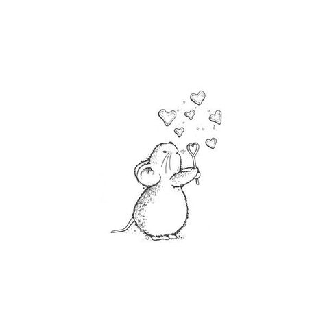 Maus Illustration, Mouse Tattoos, Mouse Illustration, Mouse Drawing, Animal Doodles, Valentine Love, Pencil Art Drawings, Bullet Journal Doodles, Journal Doodles