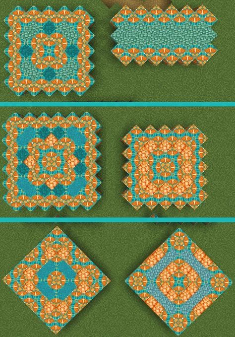 Terracotta Floor Minecraft, Minecraft Glazed Terracotta Ideas, Minecraft Floor Designs Terracotta, Glazed Terracotta Minecraft Floor, Glazed Terracotta Minecraft, Floor Patterns Minecraft, Floor Designs Minecraft, Minecraft Terracotta, Minecraft Floor Designs