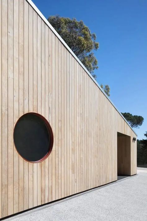 Research Primary School | Mortlock Timber weathered timber cladding House Cladding, Timber Cladding, Cultural Architecture, Keep The Lights On, Learning Design, Space Architecture, Design Competitions, School Photos, Villa Design