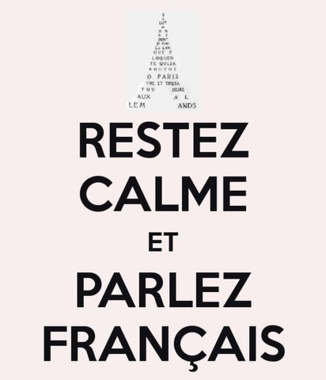 'keep calm and speak french' French Classroom, French Resources, French Teacher, French Class, I Love Paris, French Lessons, French Quotes, How To Speak French, Teaching French