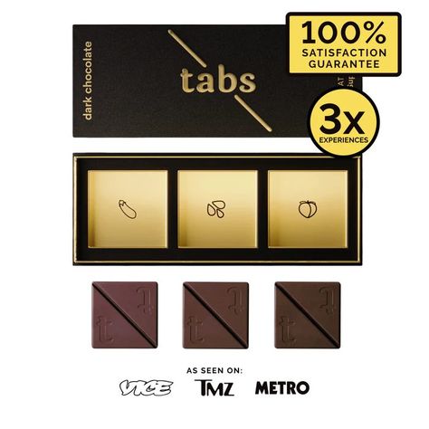 Tabs Chocolate for couples and singles. ⭐⭐⭐⭐ 4.4/5 based on +1475 reviews With a blend of cocoa, epimedium, maca root & DHEA, this aphrodisiac dark chocolate is formulated to enhance arousal, heighten senses and spice up the action in your bedroom. 🔥 Split one chocolate tab in half & eat with your partner (or go solo) 30 minutes before intimacy. Effect could last up to 3 hours. 🍫 See link in profile to save 15%! 🛒 #tabschocolate #chocolate #couple #lovers #freaky #seggs #bedroom #funtime... Belgium Chocolate, Chocolate Squares, Maca Root, Friends With Benefits, How To Make Chocolate, Boost Energy, Blood Flow, Spice Up, Dark Chocolate