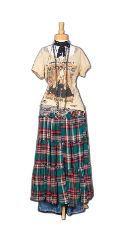 Grunge Long Skirt, Funky Skirts, Outfit Long Skirt, Long Skirt Outfit, Funky Dresses, Grunge Outfit, Long Skirt Outfits, Hoodie Outfit, Drawing Clothes