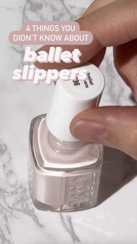 Ballet Slipper Nails, Soap Nails, Essie Ballet Slippers, Essie Nail, Ballet Slippers, Tag A Friend, Essie, Hand Soap, Soap Bottle