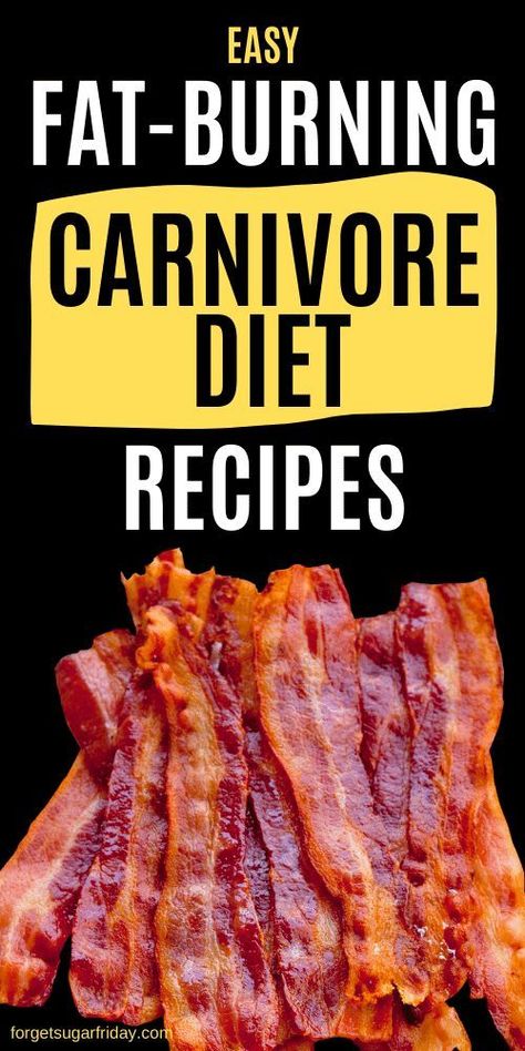 Easy Fat-Burning Carnivore Diet Recipes! What Can You Eat On The Carnivore Diet, Carnivorous Diet Recipes, Meat Only Diet Recipes, Carnivore Md Recipes, Carnivore Canned Chicken, Ketovore Lunch Ideas, Carnival Diet Recipes, Carvinore Diet, Meals For Carnivore Diet