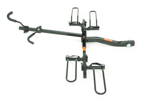 This unique bike rack is really 3 in 1. The base rack can be used as a 2- or 4-bike carrier for 2" hitches, and the add-on works as a stand-alone Hitch Bike Rack, Trailer Hitch Receiver, Bike Racks, Bike Style, Bike Rack, Bike Frame, Trailer Hitch, Hands On, The Good