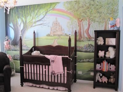 Disney Wall Murals, Nursery Murals, Fairytale Room, Fantasy Nursery, Castle Nursery, Storybook Nursery, Cair Paravel, Megan Elizabeth, Magical Room