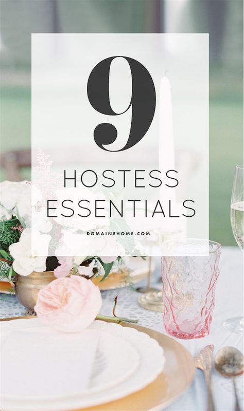 Every hostess should have these items Entertaining Table Settings, Party Like Gatsby, Grown Up Parties, Martha Stewart Living, Hostess With The Mostess, Entertaining Essentials, You're Invited, 18th Birthday Party, Event Planning Design