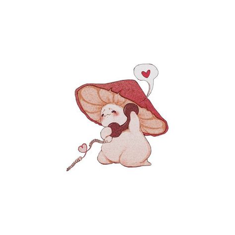 Cottagecore Icons, Ios Homescreen, Cute Mushroom, Pretty Drawings, Nature Drawing, Bullet Journal Stickers, Mushroom Art, On Phone, Cute Little Drawings