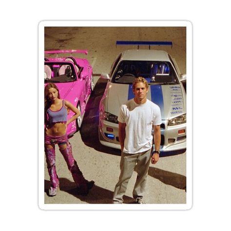 2 Fast 2 Furious, Fast 2 Furious, A Man, A Woman, Paint, Cars, Pink