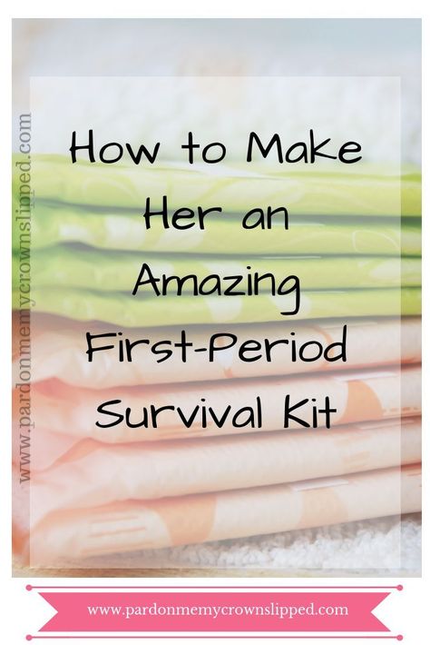 Period Survival Kit, Period Starter Kit, Period Box, First Period Kits, Period Kit, Raising Teenagers, Time Of The Month, Activities For Teens, First Period