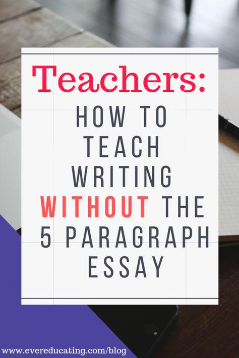 Do you teach writing, but hate the 5 paragraph essay? Here's the teaching tool I use when teaching college writing in my first year composition course. #teachwriting #teachcollege #teacher #collegewriting #writingresource #teachingresource #ELA How To Teach Writing, 5 Paragraph Essay, Essay Writing Examples, Teach Writing, Teaching Degree, Ela Writing, College Writing, Teaching College, Middle School Writing