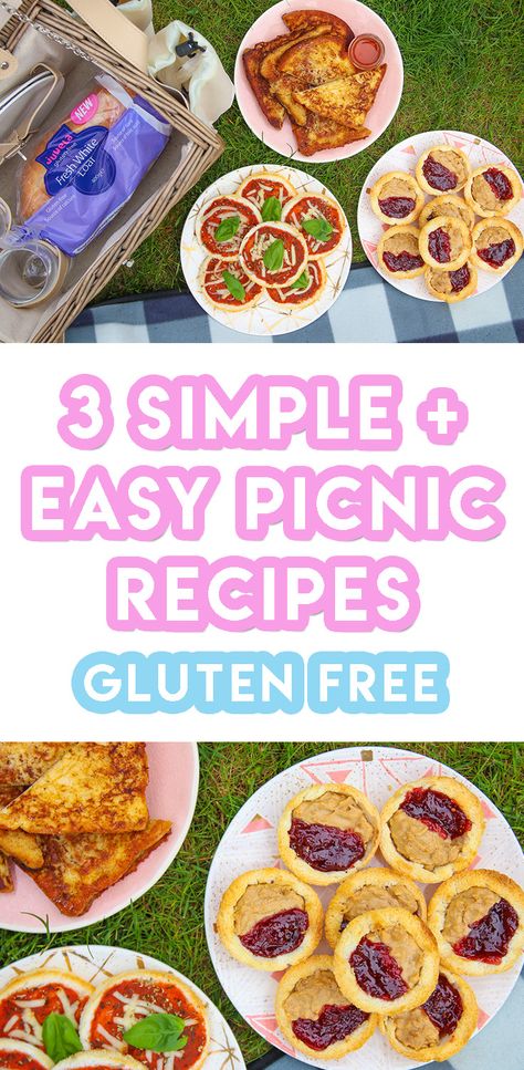 3 gluten free picnic recipes you need to try this Summer Gluten Free Picnic Food, Summer Picnic Recipes, Gluten Free Picnic, Picnic Food Ideas, Picnic Sandwiches, Picnic Recipes, Recipes Gluten Free, Sugar Free Treats, Wheat Free Recipes