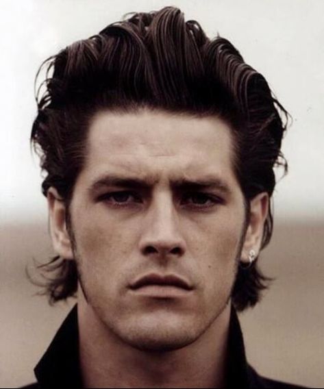 modern mullet haircut Mens Mullet, Vinnie Woolston, Modern Mullet Haircut, Short Punk Hair, Mullet Wig, Monochrome Makeup Look, Mullet Haircut, Modern Mullet, Haircut Types