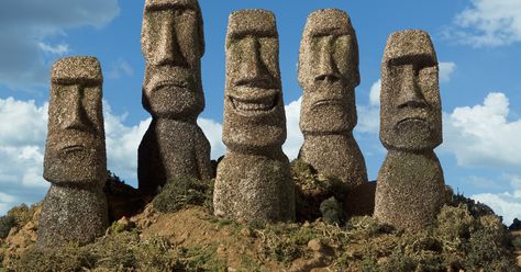 A Change in Perspective Can Make a World of Difference Tinian Island, Easter Island Heads, Easter Island Statues, Soyut Sanat Tabloları, About Easter, Extinct Animals, Easter Island, Tropical Islands, Ancient History