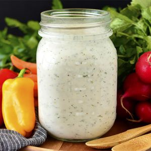 Homemade Ranch Dressing (GF + Vegan-Friendly) VIDEO Dairy Free Dip Recipes, Gluten Free Ranch Dressing, Jalapeno Dip Recipes, Creamy Jalapeno Dip, Ranch Dressing Recipe Homemade, Dairy Free Dips, Vegan Ranch Dressing, Jalapeno Dip, Honey Mustard Dipping Sauce