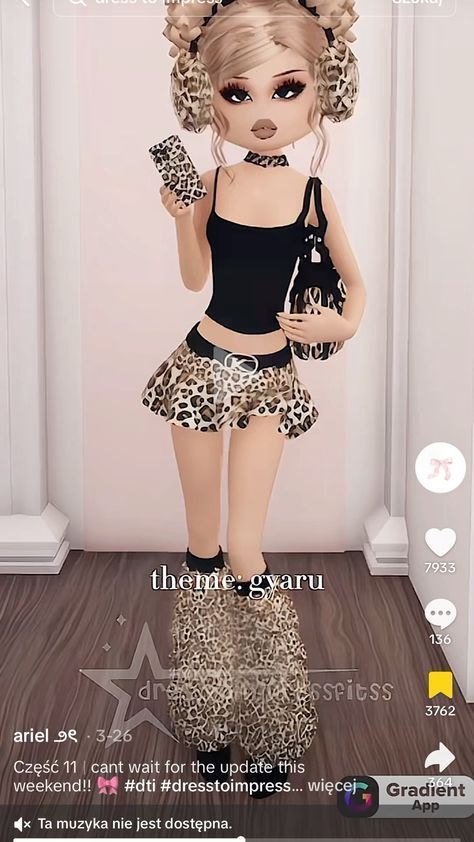 Dti Roblox Your Style, Dti Roblox Outfits Patterns, Dti Roblox Theme Acubi, Dti Roblox Outfit Fashion Week, Dti Outfits For Gyaru, Model Photo Shoot Dti Outfit, Dress To Impress Theme Favorite Item, Gyaru Fashion Dress To Impress, Good Dti Outfits