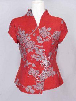 Collar Blouse Pattern, Mandarin Collar Blouse, Sewing Collars, Sewing Blouses, Sewing Tops, Diy Tops, Dress Making Patterns, Top Sewing Pattern, Blouse For Women