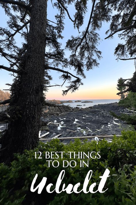 Planning a trip to Ucluelet, BC? Check out this complete things to do Ucluelet guide! Things To Do In Ucluelet, Travel Vancouver Island, Travel Vancouver, Ucluelet Bc, Richmond Vancouver, Columbia Travel, Pacific Rim National Park, British Columbia Travel, Canada Trip