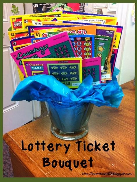 Baby shower lottery tree Lottery Ticket Bouquet, Stag And Doe Games, Lottery Ticket Gift, Bridal Shower Games Prizes, Baby Shower Game Prizes, Stag And Doe, Shower Prizes, Raffle Basket, Prize Gifts