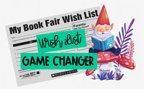 Book Fair Game Changer - That Library Girl Book Fair Teacher Wish List Display, Scholastic Book Fair Ideas, Book Fair Ideas, Library Girl, Library Games, Book Fairs, Scholastic Book Fair, Library Bulletin Board, Reading Rainbow