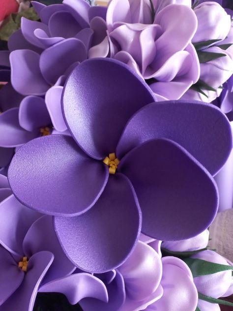 Eva Foam Flowers, Foam Diy, Flower Paper, Giant Flowers, Foam Flowers, Eva Foam, Flower Making, Paper Flowers, Flowers