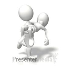 Running For Life PowerPoint Animation Presentation Animation, Cute Good Morning Gif, Animated Clipart, Powerpoint Animation, Sculpture Lessons, White Figures, Pinterest Humor, 3d Figures, Emoji Images