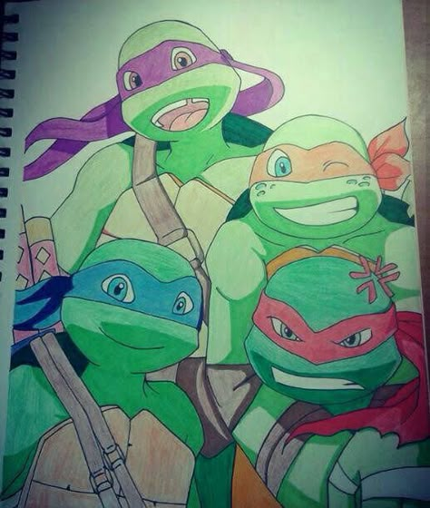 Ninja Turtles Drawing Sketches, Tmnt Painting, Ninja Turtles Drawing, Tmnt Drawings, Tmnt Family, Ninja Turtle Drawing, Turtle Sketch, Teenage Mutant Ninja Turtles Art, Ninja Turtles Art