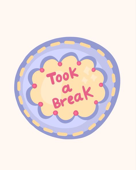 Illustrations Ideas, Cute Motivational Quotes, Illustration Reference, Sticker Illustration, Digital Journaling, Social Media Break, Illustration Cute, Sticker Ideas, Sticker Patches