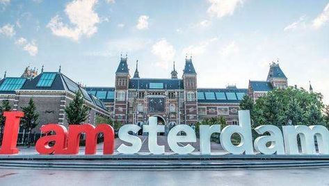 A Marketer's Guide to Branding a City | VisualFizz Amsterdam Sign, Tales Of The Unexpected, Amsterdam Red Light District, Hunter Street, Restaurant Advertising, Visit Amsterdam, I Amsterdam, Red Light District, Van Gogh Museum