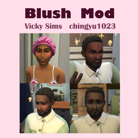 Blush Mod | Patreon Emotions Activities, Sims 4 Game Mods, New Mods, Sims 4 Update, Sims 4 Mods Clothes, Sims 4 Game, Ts4 Cc, Sims 4 Mods, Sims Cc