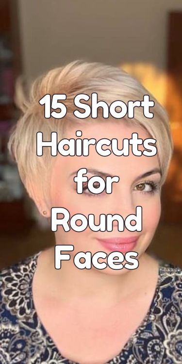 15 Best Short Haircuts for Round Faces Short Bobbed Hairstyles, Short Hair Plus Size, Bobbed Hairstyles, Short Haircuts For Round Faces, Bobs Hairstyles, Low Maintenance Short Haircut, Kort Bob, Haircuts For Round Faces, Chubby Face Haircuts