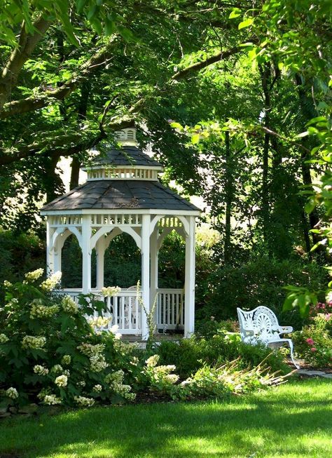 Small Gazebo, Gazebo Design, Small City Garden, Gazebo Ideas, Gazebo Plans, Outdoor Pavilion, Garden Pavilion, Backyard Gazebo, Backyard Pavilion