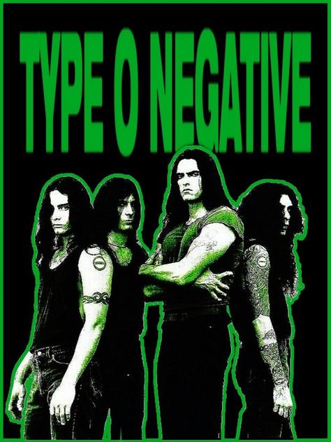 Band Posters Metal, Type 0 Negative Poster, Metalhead Poster, Goth Band Posters, Metal Band Posters, Type O Negative Poster, Emo Posters, Goth Posters, Type O Negative Band