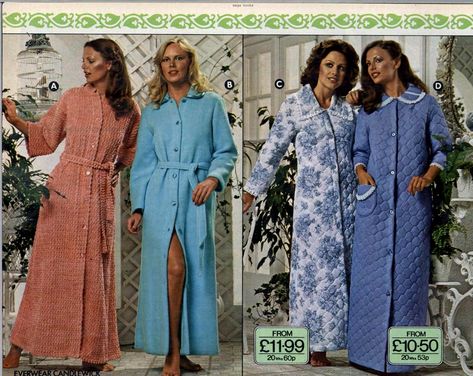 Quilted Housecoat, Nightgowns, Fashion Sewing, Night Dress, Nightwear, Night Gown, Duster Coat, Shirt Dress, Quick Saves