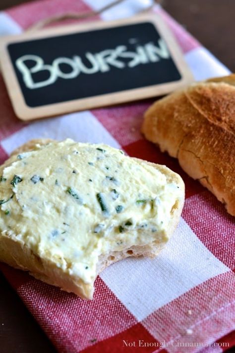 Boursin Cheese Recipe, Homemade Boursin Cheese Recipe, Homemade Boursin Cheese, Homemade Boursin, Boursin Cheese Recipes, Recipes For Appetizers, Cheese Recipes Homemade, Recipes Cheese, In The Plane