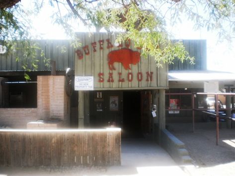 Visit The Town of Cave Creek In Rustic Arizona - HubPages Cave Creek Arizona, Arizona History, Arizona Map, Arizona Adventure, Hitching Post, Cave Creek, Unique Buildings, The Buffalo, Garden Signs