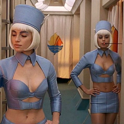 Aesthetics • Instagram Element Costume, Fifth Element Costume, The Fifth Element, Luc Besson, Five Hundred, Flight Attendants, Milla Jovovich, Fifth Element, Futuristic Fashion