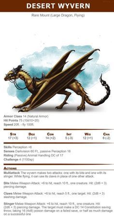 Dnd Mounts 5e, Dnd 5e Pets, Dnd Mounts, Homebrew Monsters, Dnd Creatures, Dungeons And Dragons Rules, Dnd Monster, Monster Manual, Dnd Homebrew