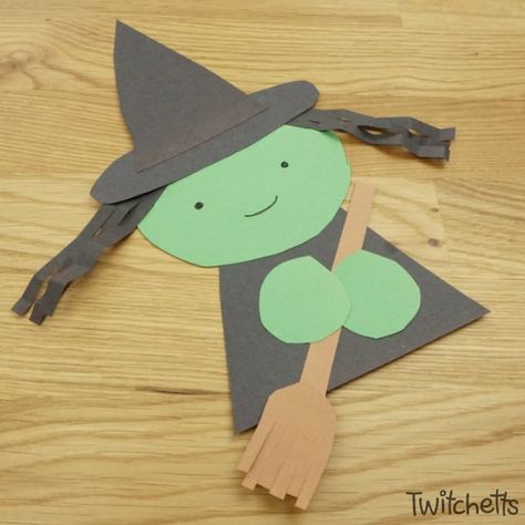 Halloween Kids Crafts Easy, Construction Paper Crafts For Kids, Scary Halloween Crafts, Halloween School Treats, Bricolage Halloween, Halloween Crafts Preschool, Ghost Crafts, Construction Paper Crafts, Halloween Paper Crafts