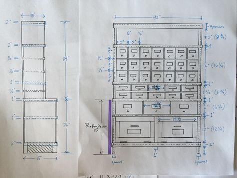 This is the plan I created for my apothecary/spice armoire. I got my inspiration from ancient Chinese medicine cabinets. Apothecary Cabinet Plans, Cabinet Plans, Apothecary Cabinet, Medicine Cabinets, Harry Potter Room, Chinese Medicine, The Plan, Ancient Chinese, Diy Furniture Plans Wood Projects