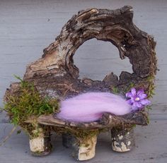 Fairy House Furniture, Fairy Dollhouse, Fairy Tree Houses, Fairy Garden Furniture, Dollhouse Chair, Fairy Garden Crafts, Fairy Accessories, Fairy Furniture, Faeries Gardens