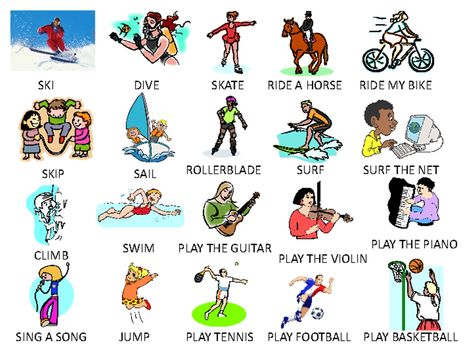 “Free Time and Leisure Activities” Vocabulary in English – ESL Buzz Vocabulary In English, Freetime Activities, English Units, Free Time Activities, Activities For Students, Diy Fountain, Verb Worksheets, Time Activities, Recreational Activities