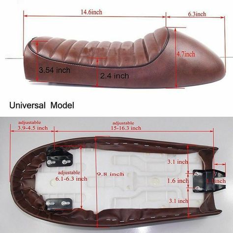 Sportster Cafe Racer, Cb750 Cafe Racer, Cafe Racer Parts, Cafe Racer Seat, Suzuki Cafe Racer, Kombi Motorhome, Honda Scrambler, Cafe Racer Design, Racer Motorcycle