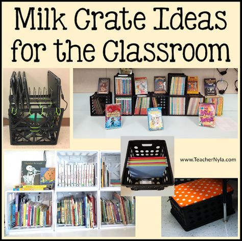 Milk Crate Ideas for the Classroom Small Bar Stools, Milk Crates Diy, Ideas For The Classroom, Milk Crate Ideas, Crate Seats, Bar Stool Cushions, Classroom Helpers, Ideas For Teachers, Crate Ideas